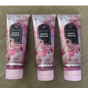 NEW 3 Tubes Ghoul Friend 8 oz Ultimate Hydration Body Cream Bath & Body Works
